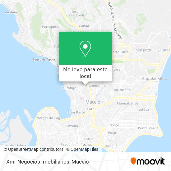 Xmr Negocios Imobiliarios mapa