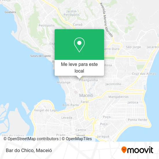 Bar do Chico mapa