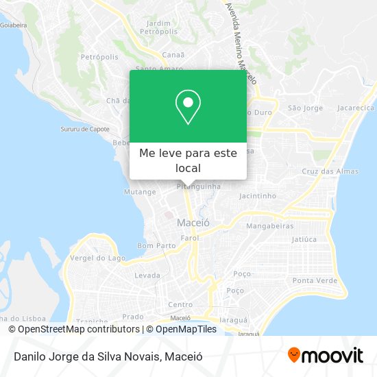 Danilo Jorge da Silva Novais mapa