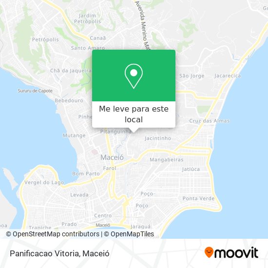 Panificacao Vitoria mapa