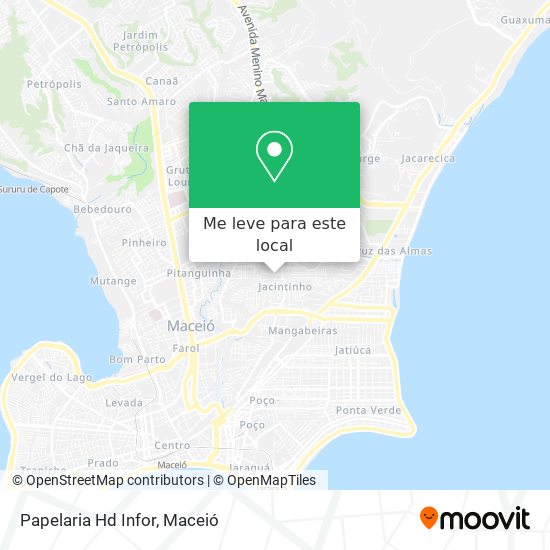 Papelaria Hd Infor mapa