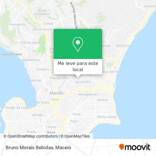 Bruno Morais Bebidas mapa