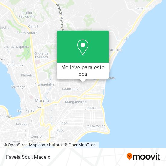 Favela Soul mapa