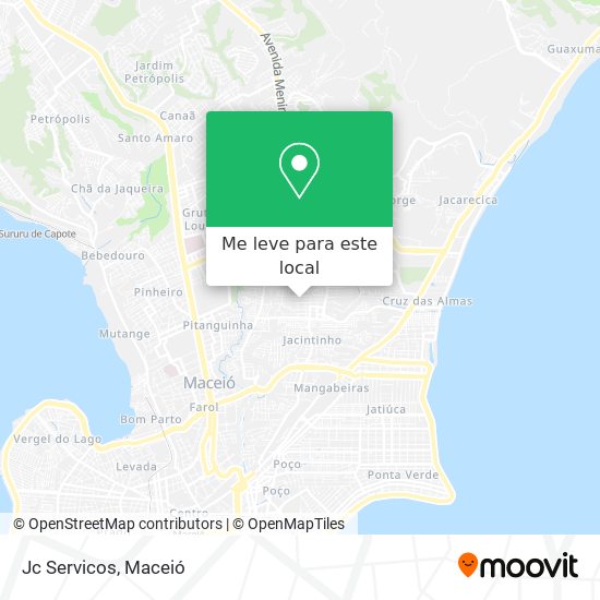 Jc Servicos mapa