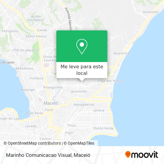 Marinho Comunicacao Visual mapa