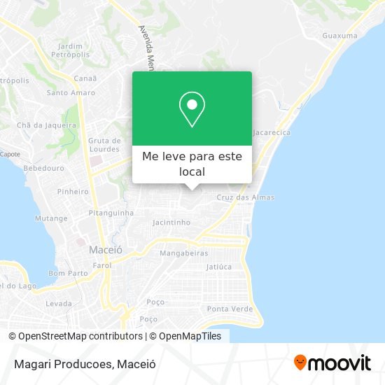 Magari Producoes mapa