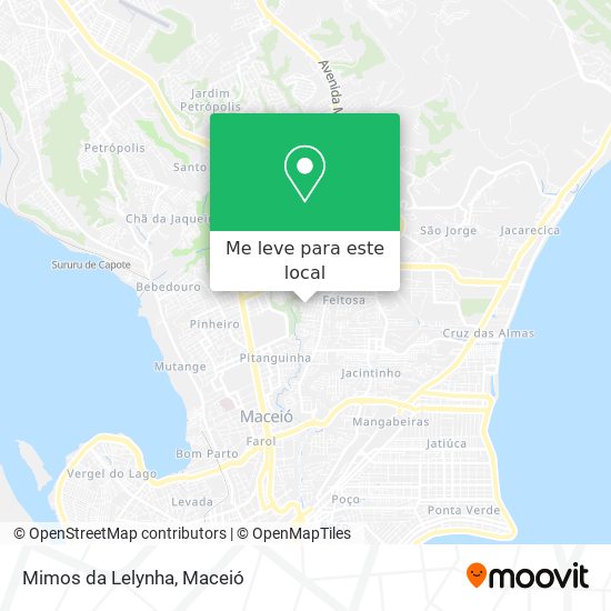 Mimos da Lelynha mapa