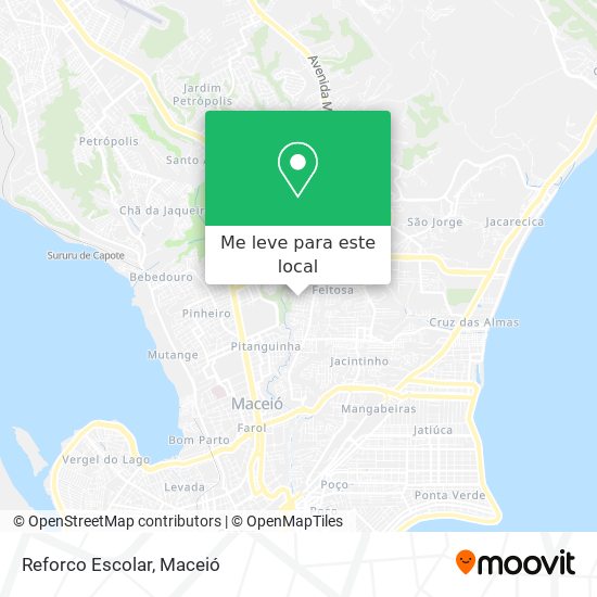 Reforco Escolar mapa