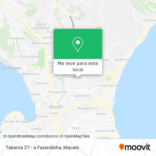 Taberna 27 - a Fazendinha mapa