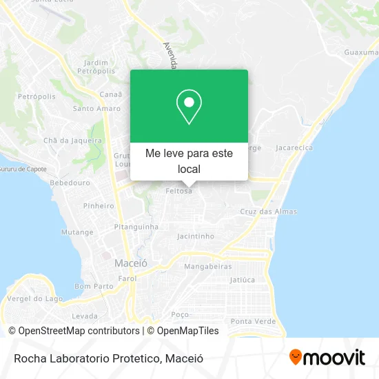 Rocha Laboratorio Protetico mapa