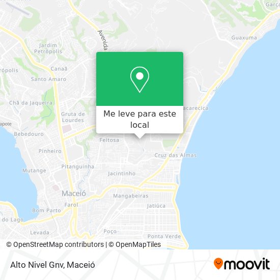 Alto Nivel Gnv mapa