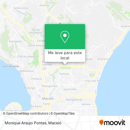 Monique Araujo Pontes mapa