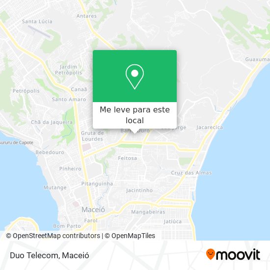Duo Telecom mapa
