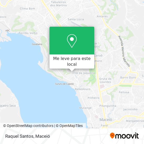 Raquel Santos mapa