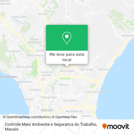 Controle Meio Ambiente e Seguranca do Trabalho mapa