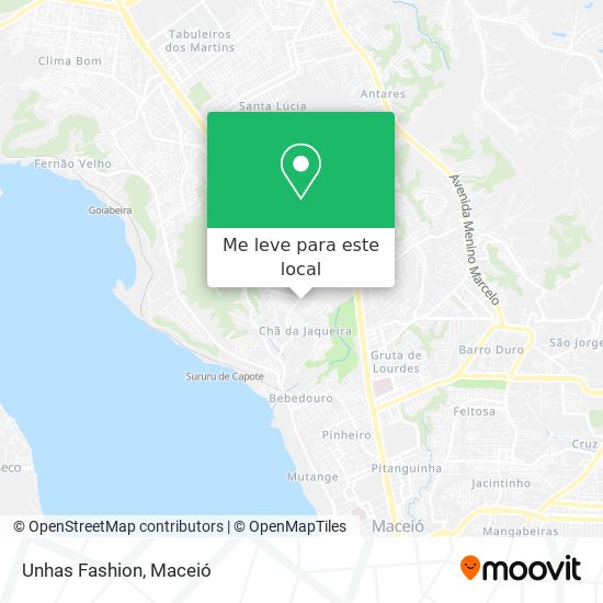 Unhas Fashion mapa