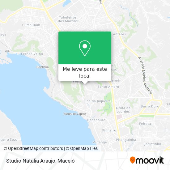 Studio Natalia Araujo mapa