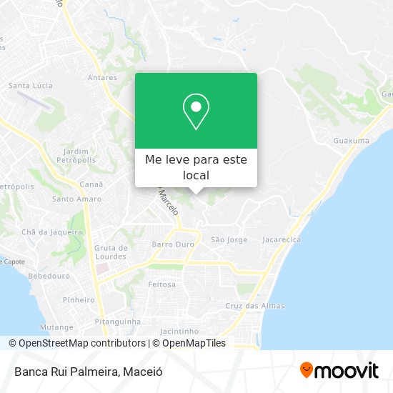 Banca Rui Palmeira mapa