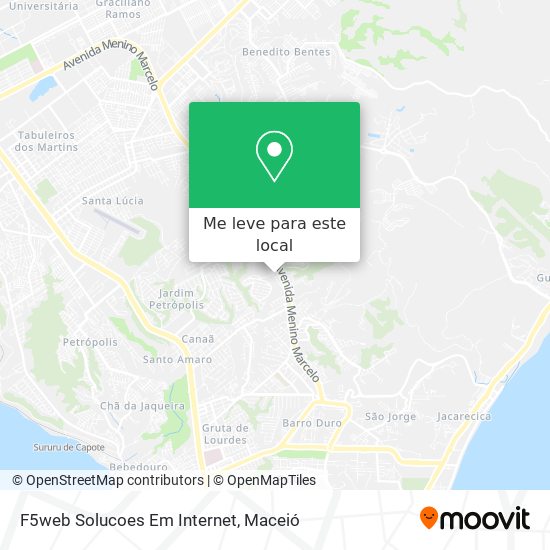 F5web Solucoes Em Internet mapa
