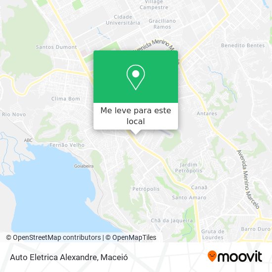Auto Eletrica Alexandre mapa