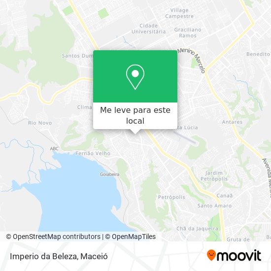 Imperio da Beleza mapa