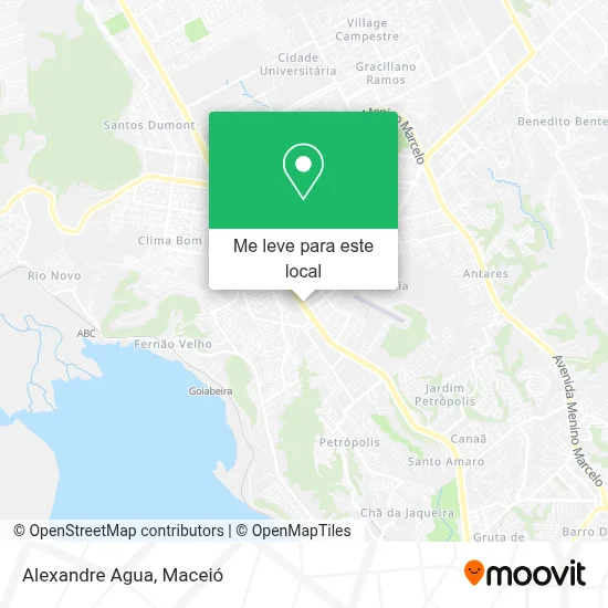 Alexandre Agua mapa