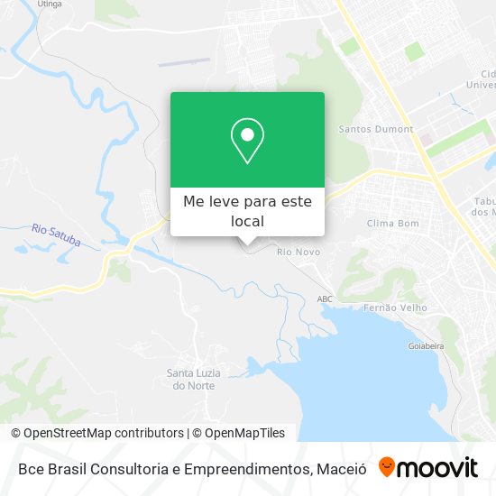 Bce Brasil Consultoria e Empreendimentos mapa