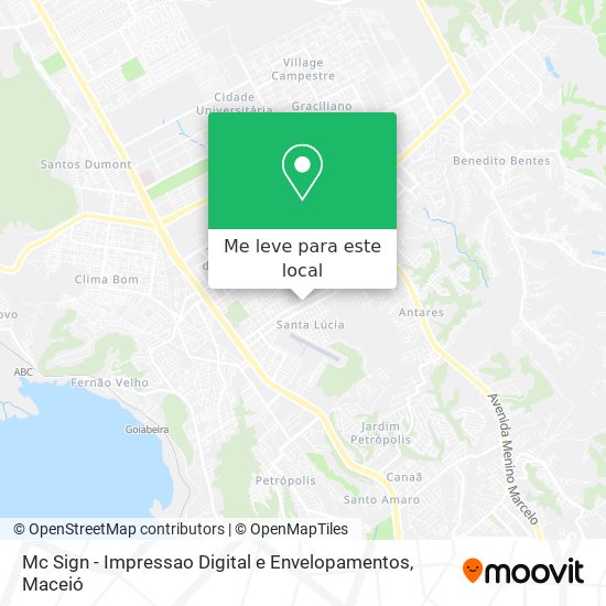 Mc Sign - Impressao Digital e Envelopamentos mapa
