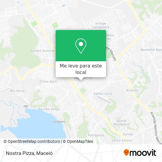 Nostra Pizza mapa
