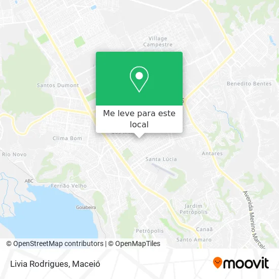 Livia Rodrigues mapa