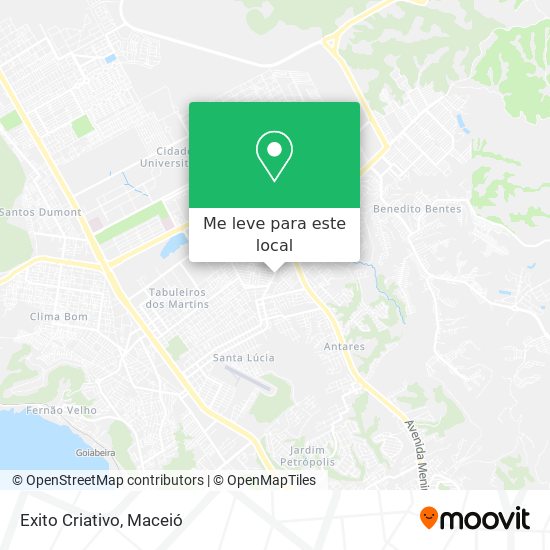 Exito Criativo mapa