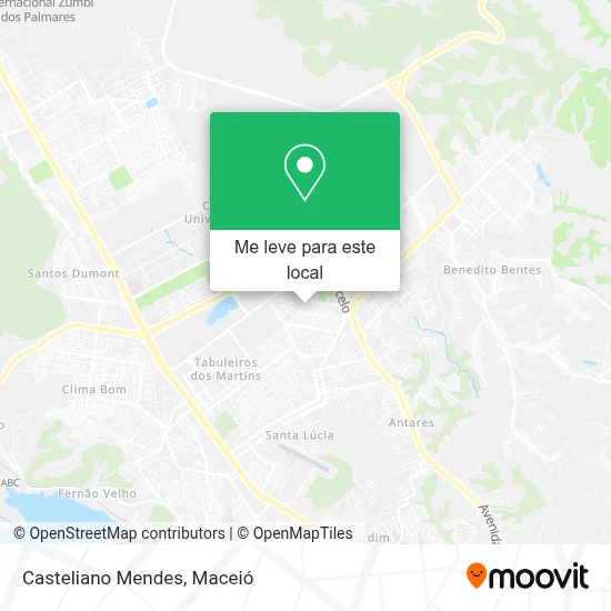 Casteliano Mendes mapa