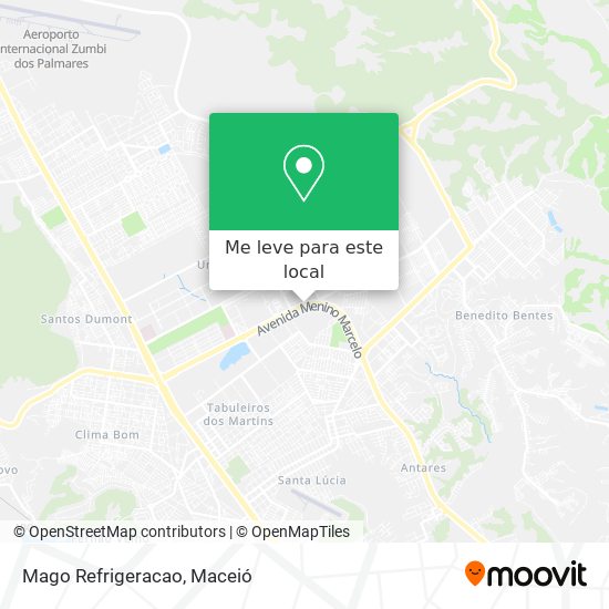 Mago Refrigeracao mapa