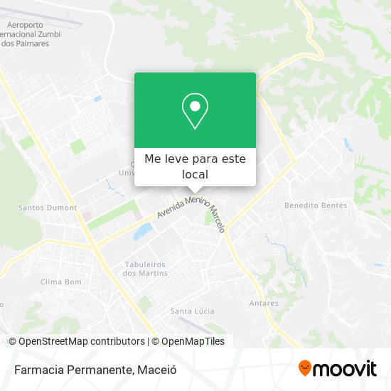 Farmacia Permanente mapa