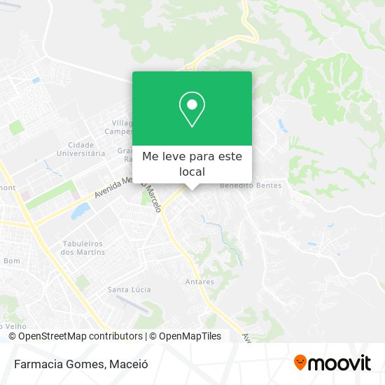 Farmacia Gomes mapa