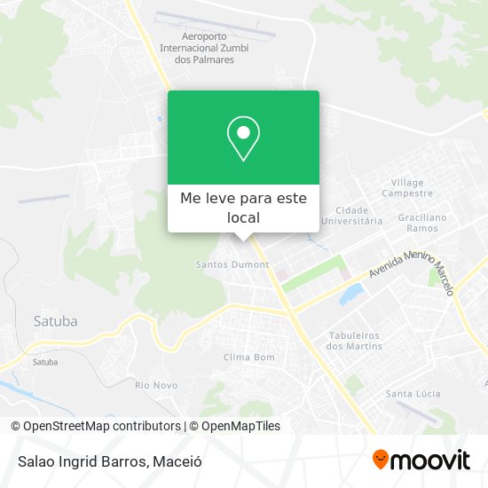 Salao Ingrid Barros mapa