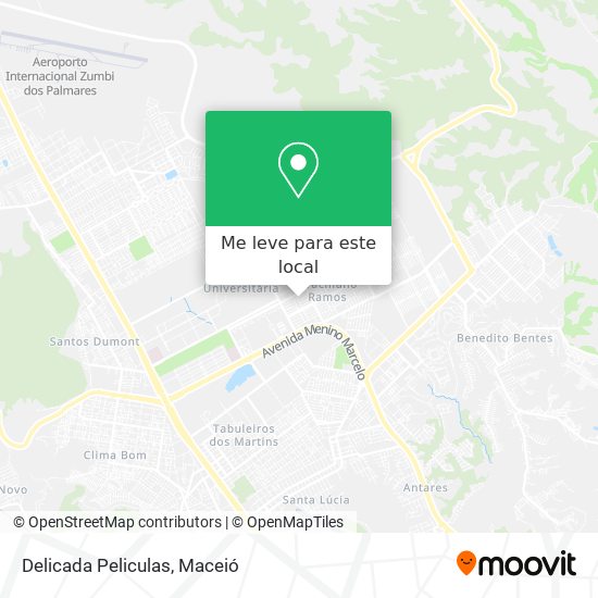 Delicada Peliculas mapa