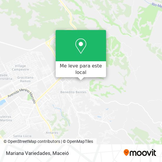 Mariana Variedades mapa