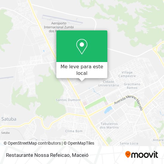 Restaurante Nossa Refeicao mapa