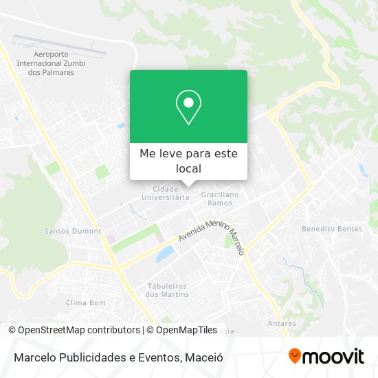 Marcelo Publicidades e Eventos mapa