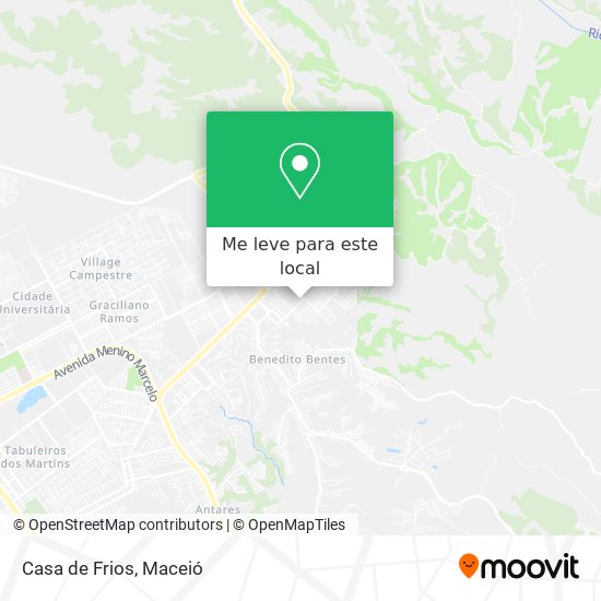 Casa de Frios mapa