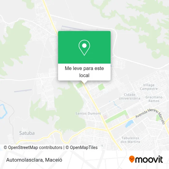 Automolasclara mapa