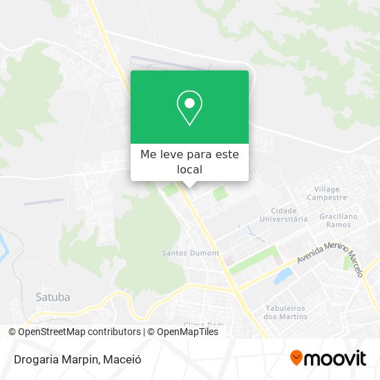 Drogaria Marpin mapa
