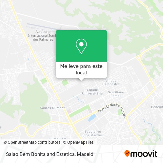 Salao Bem Bonita and Estetica mapa