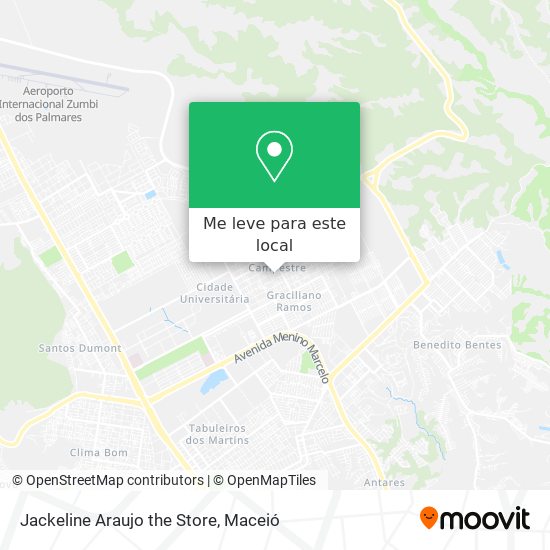 Jackeline Araujo the Store mapa