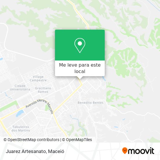 Juarez Artesanato mapa