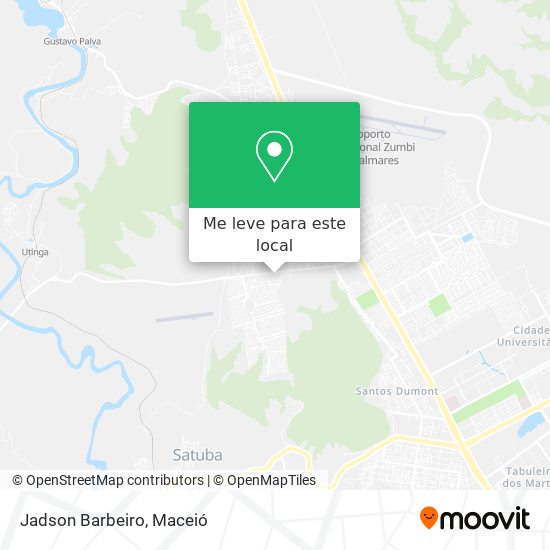 Jadson Barbeiro mapa