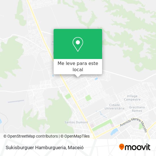 Sukisburguer Hamburgueria mapa
