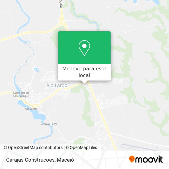 Carajas Construcoes mapa