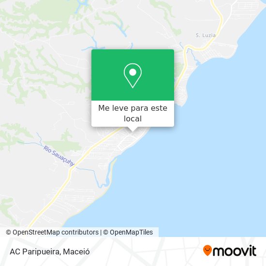 AC Paripueira mapa
